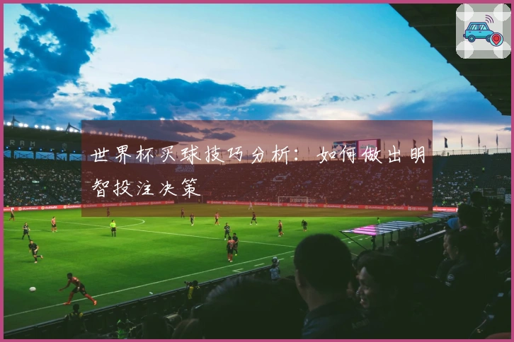 世界杯买球技巧分析：如何做出明智投注决策