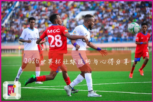 2026世界杯让球技巧与心得分享
